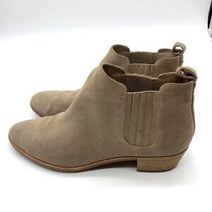 Michael Kors Suede Leather Boots Women Size 9M Ankle Bootie
